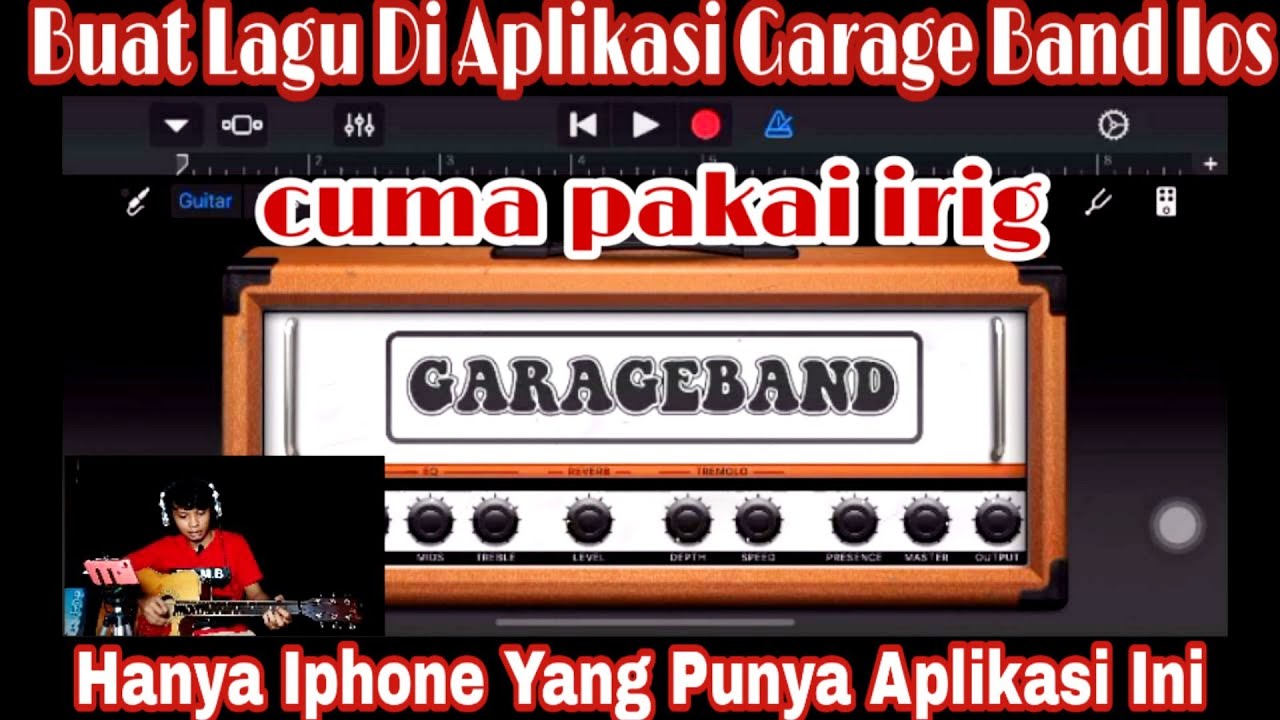 Гараж бэнд для айфона. Как отделить музыку от видео на айфоне Garage Band.