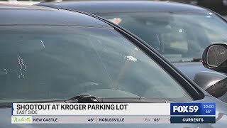 Detailed Shots fired in Kroger parking lot on east side of Indianapolis Information