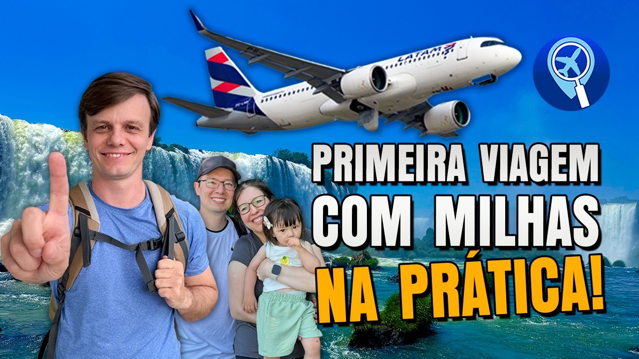 Como fazer a PRIMEIRA VIAGEM COM MILHAS passo a passo! [Reality]