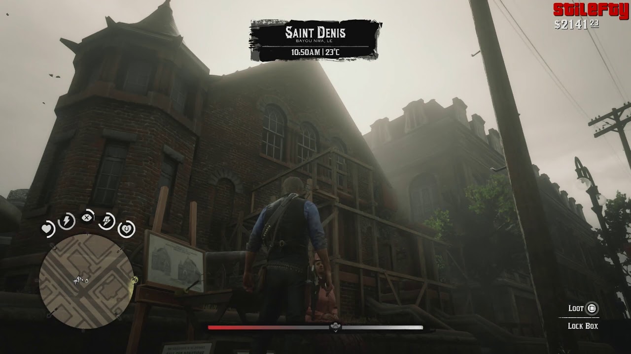 Red Dead Redemption 2 Ps4 Stranger Mission 6 Fundraiser