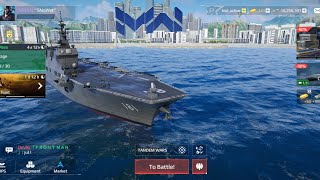 Js Hyuga Carrier Apic Battle With The Drone Modern Warships