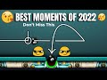 8 ball pool rewind 2022  best wtf  insane  funny  epic moments  level 999 shots  gamingwithk