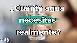 ¿Cuánta agua deberías beber realmente? #hidrataciónsaludable