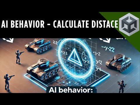 Unity AI Behavior - How to Calculate Distance Using Vectors