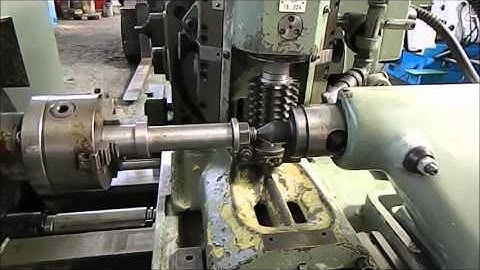 WMW HECKERT GFLV 250 x 800 thread & worm milling machine