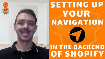 Setting Up Your Navigation In The Backend Of Shopify - Dropship Downunder - Drop Shipping Australia