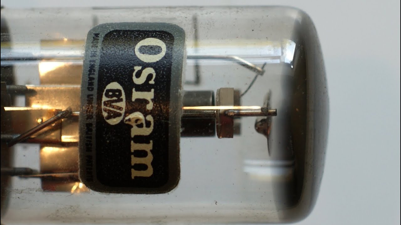 Unboxing Two Osram DH101 Double Diode Triode Vacuum Tubes  