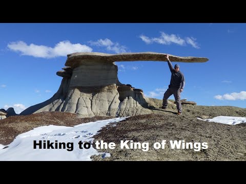 Hiking to the King of Wings - New Mexico - YouTube