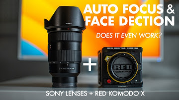 Auto Focus & Face Detection | RED Komodo X-Z + Sony Lenses