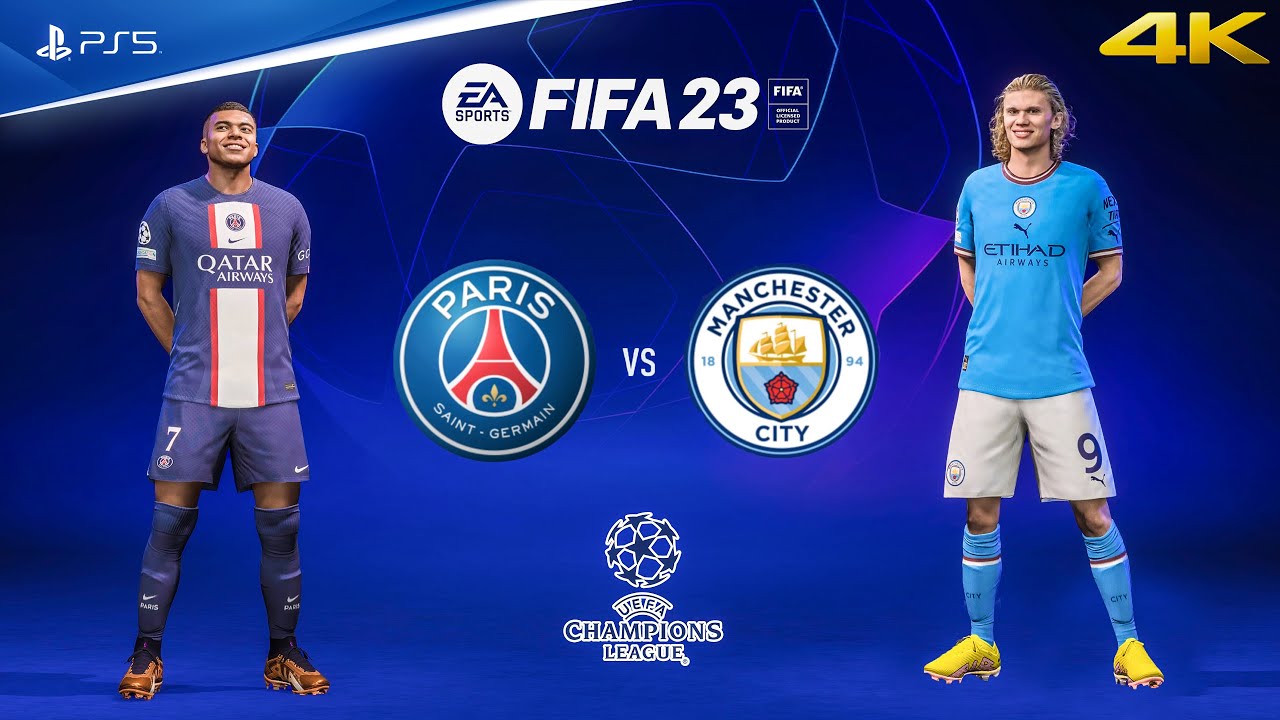 ⁣FIFA 23 - PSG vs Man City - UEFA Champions League Final Match | PS5™ Gameplay [4K60]