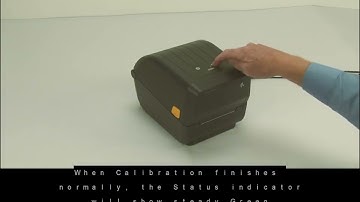 Zebra ZD220 / Zebra ZD230 Media Calibration 貼紙校正