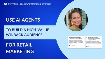 Use agentic AI to build a winback campaign audience for retail marketing