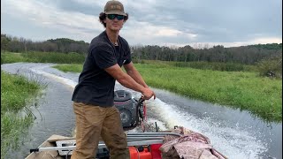 22 HP Backwater Longtail Field Test