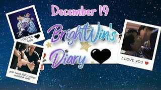 BrightWin Diary: December 19 #bright #win #brightwin #brightwinisreal #2gether #bl