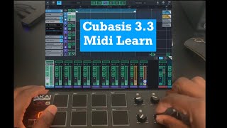 Cubasis 3.3  Midi Learn (In-depth  video)