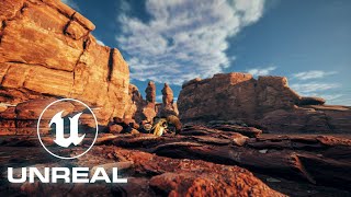 Unreal Engine 5 Tutorial | Desert Scene in UE 5 @EpicGamesStore screenshot 4