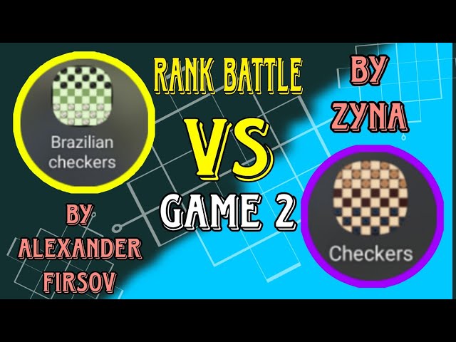 DALMAX VS BRAZILIAN DAMA ONLINE GAME 2-DAMA RANKING BATTLE FOR 3RD AND 4TH  