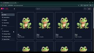 CS50 Final Project – Vision Stream (Video Streaming & Management Platform) Information