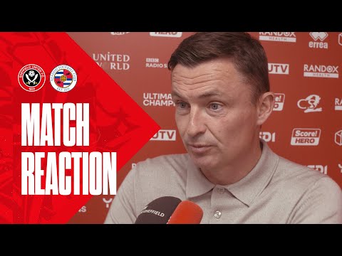 Paul Heckingbottom | Sheffield United 4-0 Reading | Reaction interview