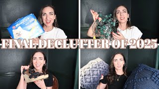 FINAL DECLUTTER OF THE YEAR!! | DECLUTTER WITH ME DECEMBER 2025