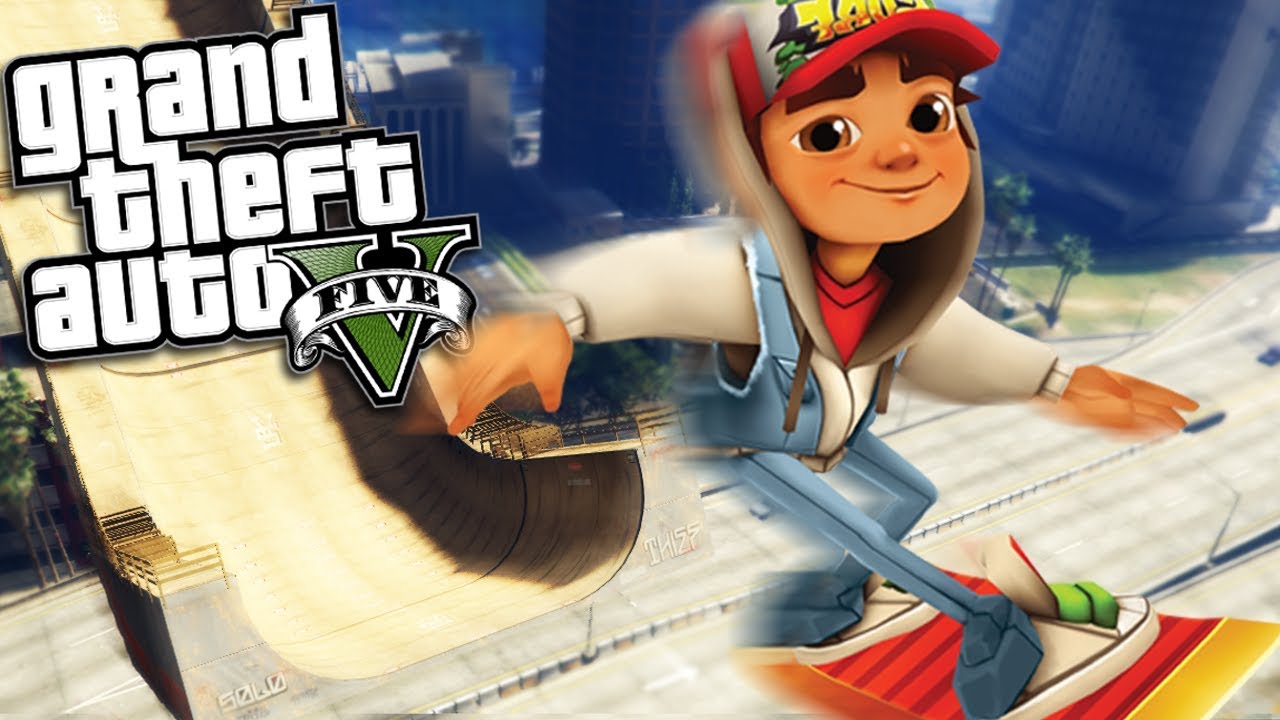 GTA 5 Mods Jake in Subway Surfer - GTA 5 Mods Website