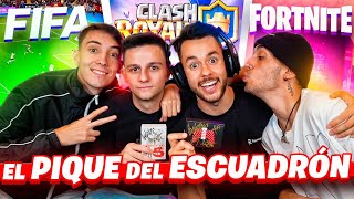 EL PIQUE DEL ESCUADRÓN (FIFA, CLASH ROYALE Y FORTNITE)  TheGrefg