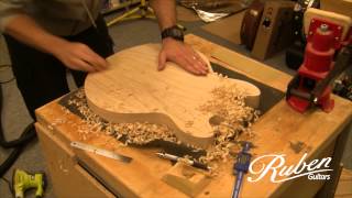 Making of Dave Powys's Custom Guitar Part 2