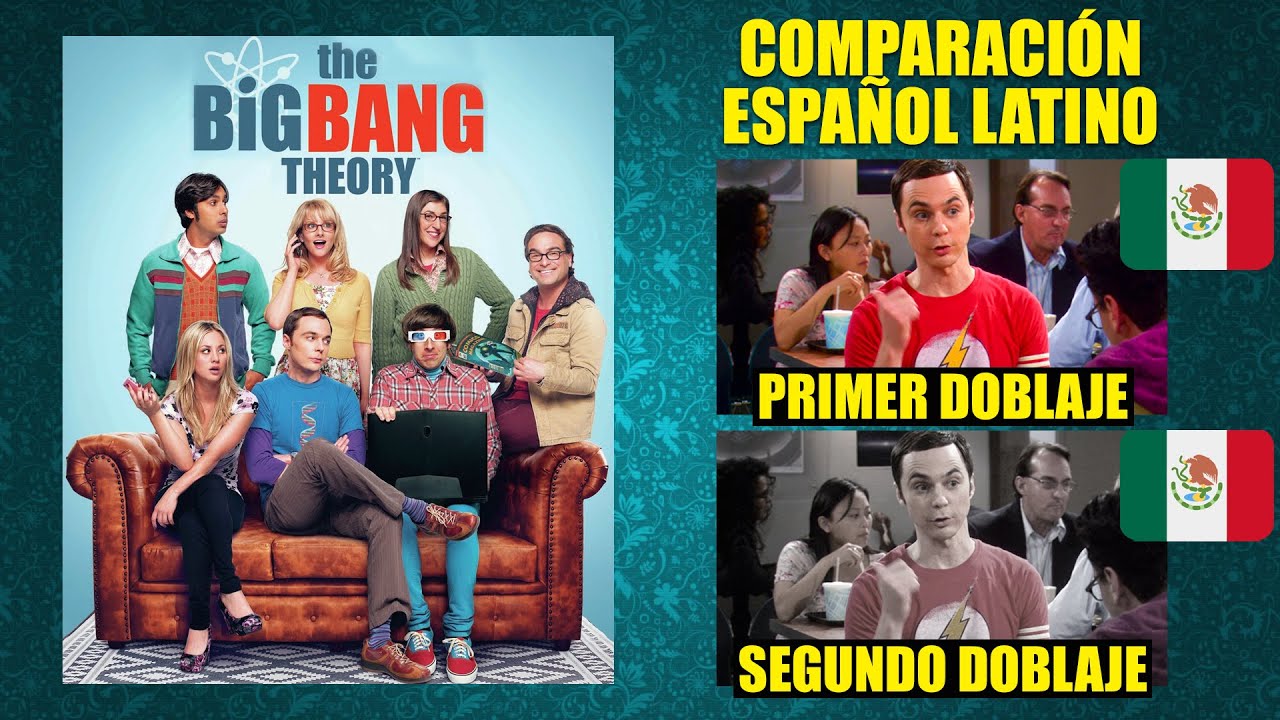 La Teoría Bang | Temporada 5 | Comparación del Doblaje Latino Original y Redoblaje | Español - YouTube