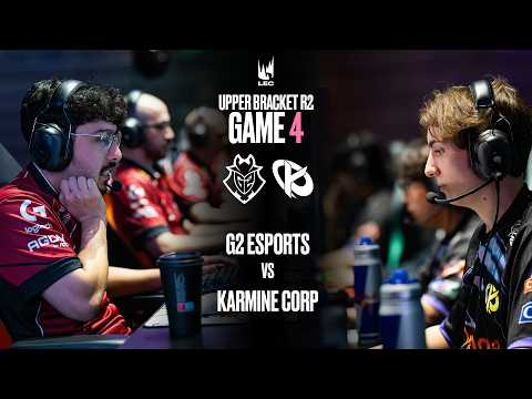 G2 vs KC - Game 4 | LEC Upper Bracket Playoffs | G2 Esports vs Karmine Corp