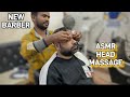 ASMR Head Massage With Neck Cracking by New Barber #indianbarber #insomnia #anxiety