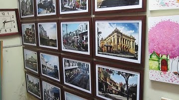 Bộ tranh 3D treo tường phố cổ Hà Nội xưa - AmiA.com.vn