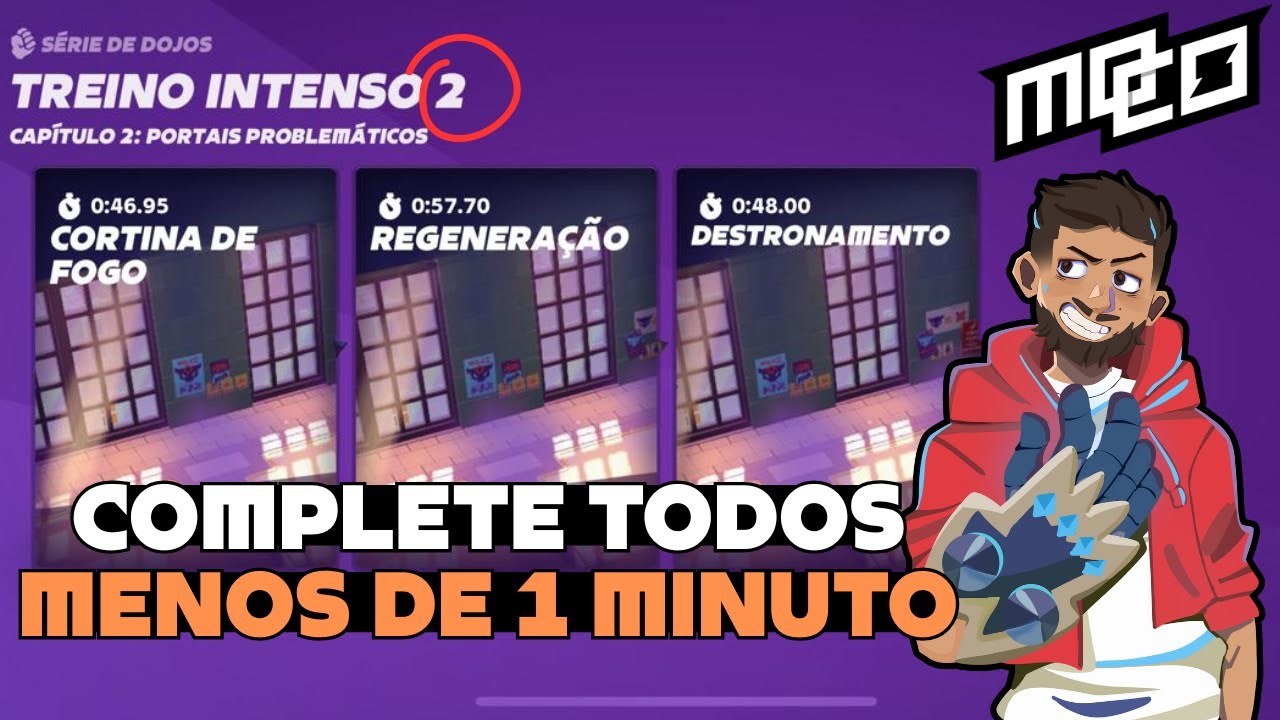 COMO PASSAR os 3 DOJOS do TREINO INTENSO 2 no MOCO! 