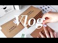 🍄VLOG 34 | Halloween freebies and packaging | Testing Onlinelabel clear label paper | Packing orders