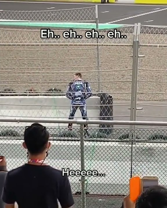Lucu... salah satu pembalap kencing sembarangan  | wsbk mandalika