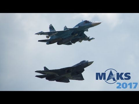 МАКС 2017 | Су 57 | Су 34 | Су 35 | ПАК ФА Т 50 | Жуковский  | 23 июля