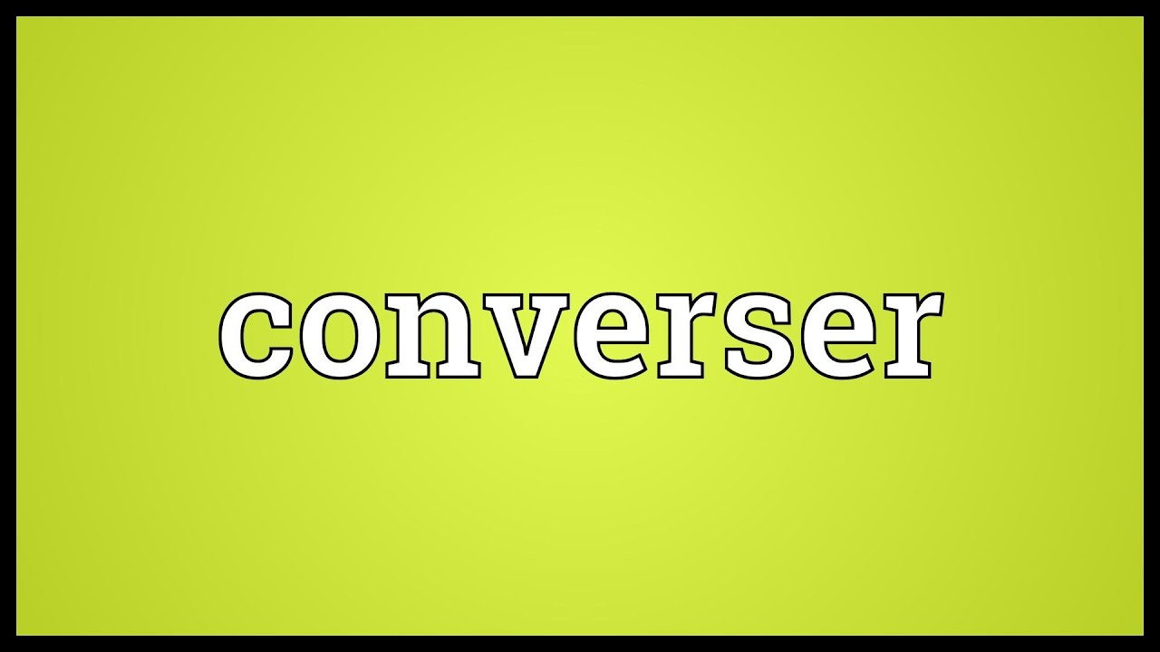 converser in english