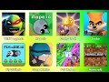 Minecraft,Clone Armies,FlyOrDie io,Zooba,Lucky Block,Mope io,TMNT Legends,PvZ Heroes