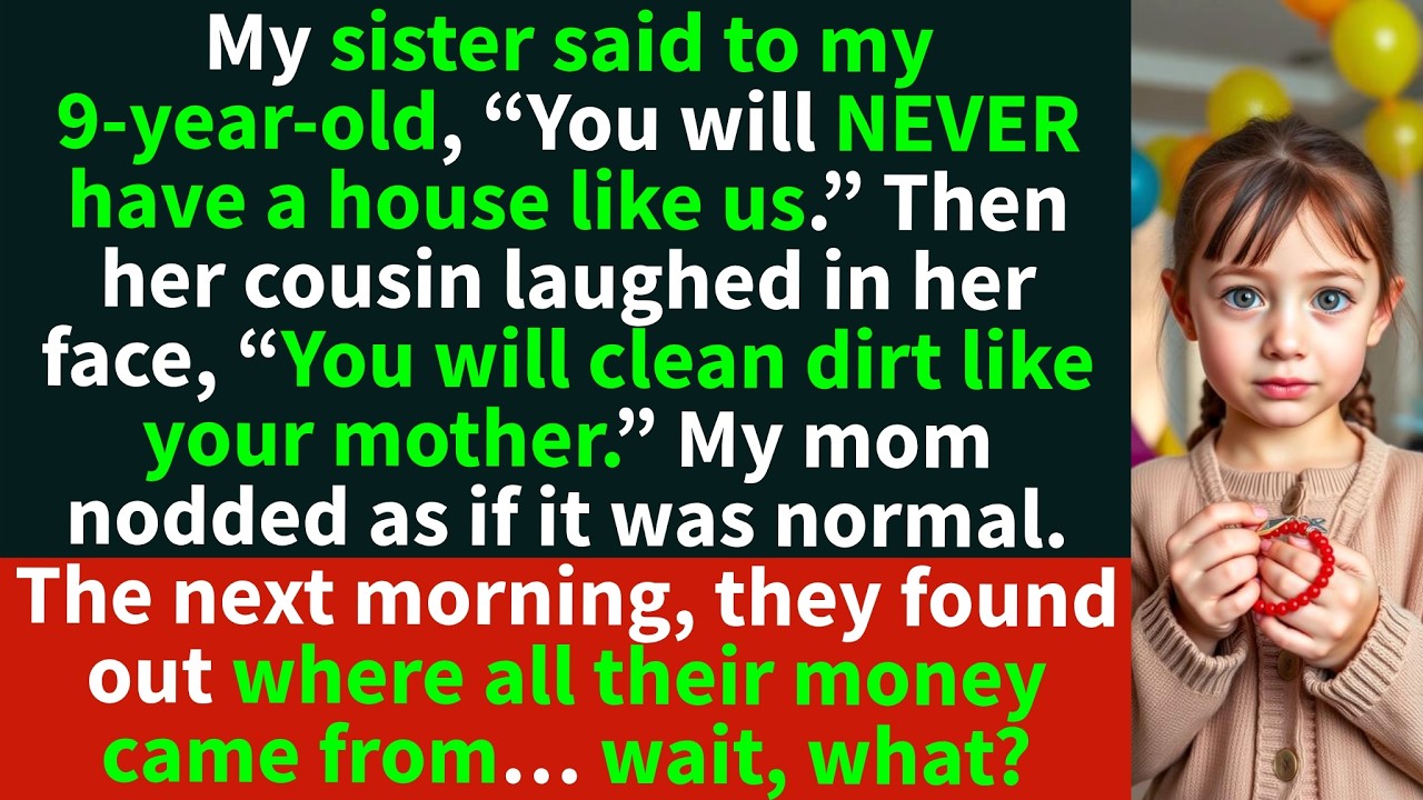 “You will clean dirt like your mother,” my family told my 9-year-old.