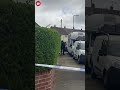 Police cordon off street in Netherton