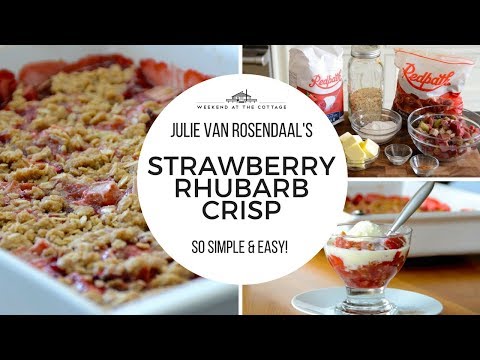 Video: Classic Strawberry-Rhubarb Crisp