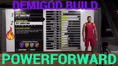 2k19 prelude DEMIGOD BUILD POWERFORWARD