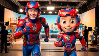 Paw Patrol Mighty Run Match In Real Life Skye, Marshall, Chase Ryder, Rocky & More