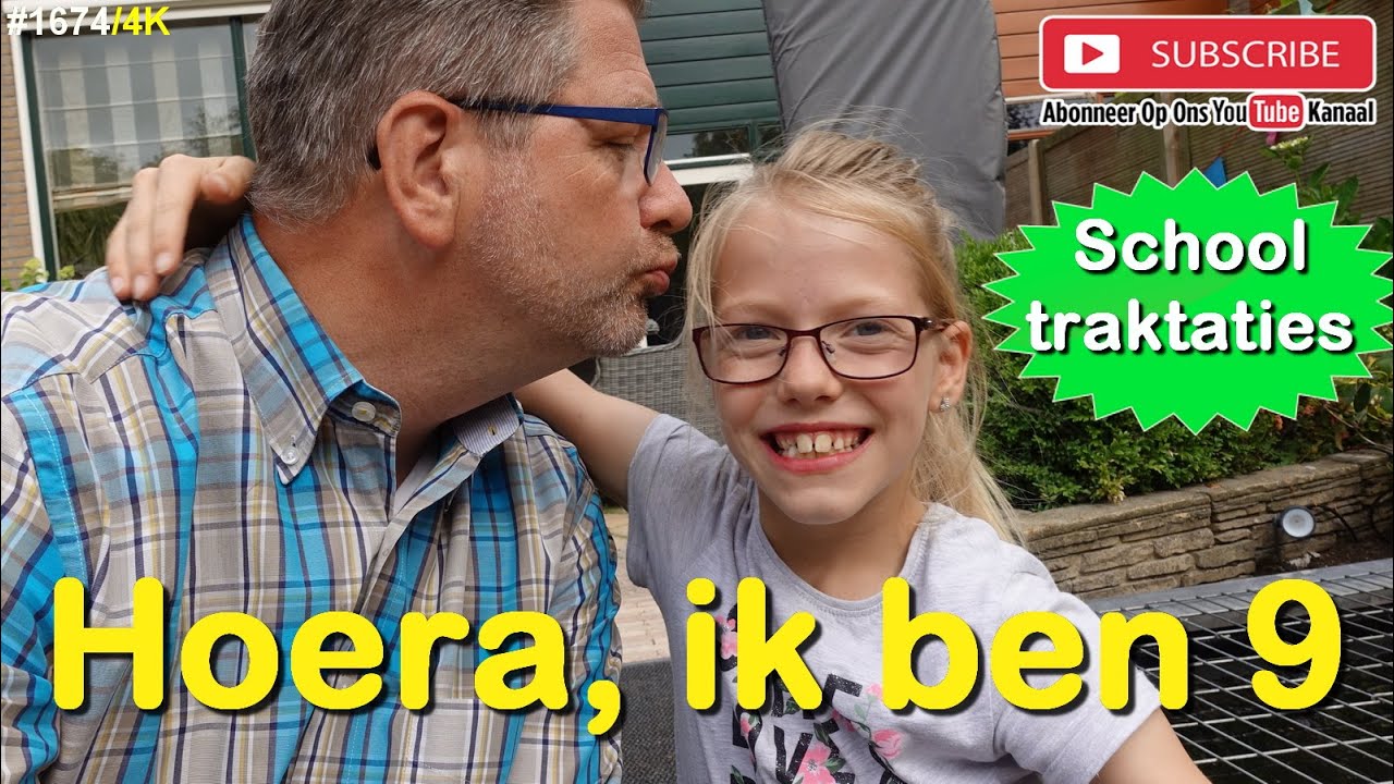 Wat ga ik op school trakteren nu ik 9 Jaar ben geworden. Ik laat het jullie zien. 