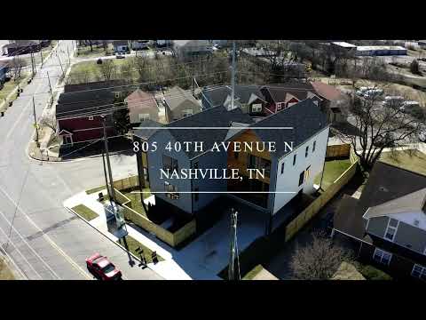 805 40th Avenue, North Nashville, TN home video tour