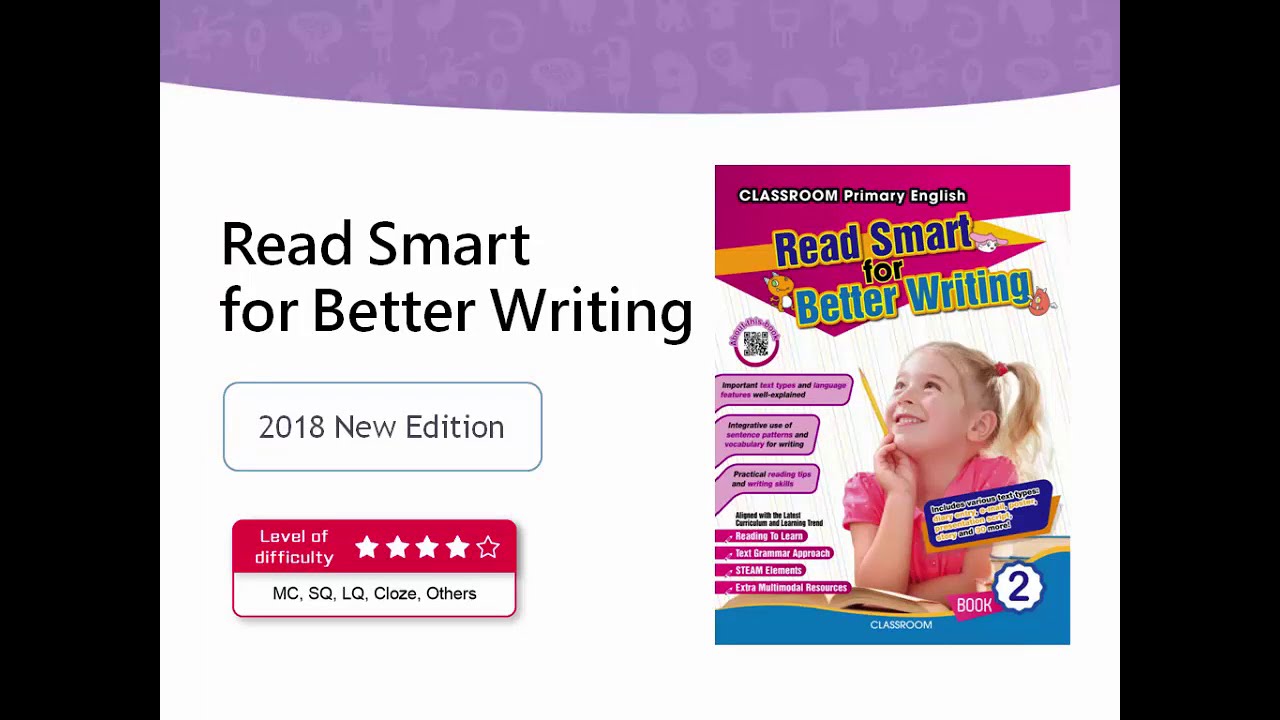 CLASSROOM Primary English Read Smart for Better Writing - YouTube