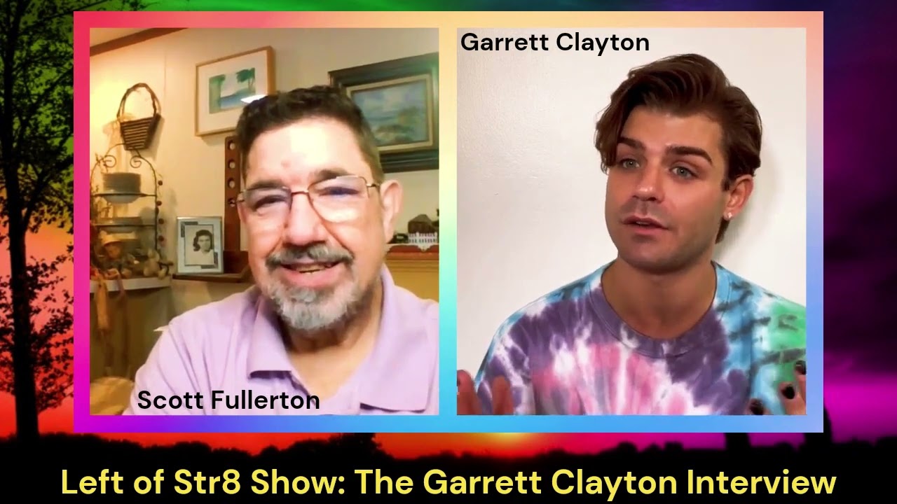 Left of Str8 Show:  The Spooky Season with Actor Garrett Clayton