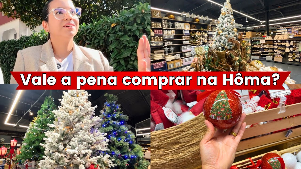 VLOG em Viseu 🇵🇹 | Passeio pelo Centro + Tour de Natal na Hôma🎄(Decoração e Preços 2025)