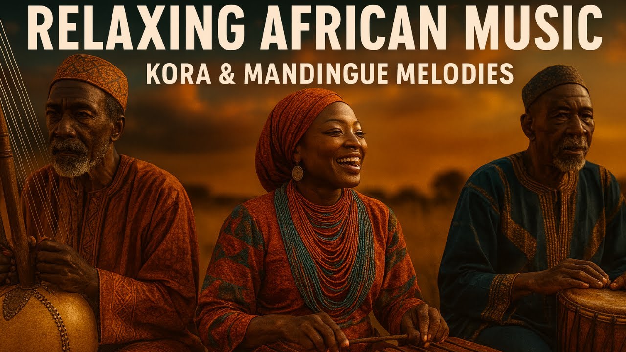 1H Relaxing African Music | Kora & Mandingue Melodies