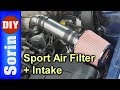 Sport Air Filter + Intake + Exhaust - Seat Leon Tuning - Part 2 (English subtitle)