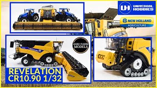 Unboxing the NEW HOLLAND CR10.90 Revelation 1/32 by Universal Hobbies | Review #68